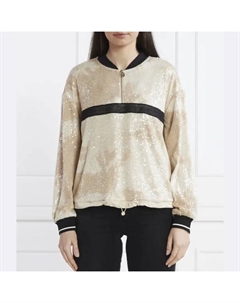 Толстовка обычного кроя, бежевый Liu jo