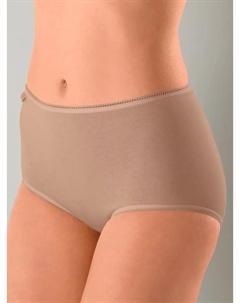 Трусики на талии (3 шт.), бежевый Sloggi