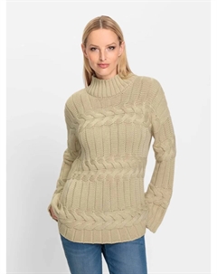 Свитер с воротником стойкой "Пуловер", цвет Sand Heine