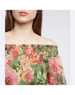 Блузка стандартного кроя, зеленый Liu jo