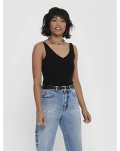 Трикотажный топ "NANNA S/L TOP KNT NOOS", черный Jdy