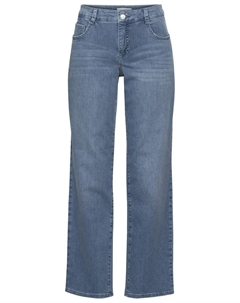 Удобные джинсы "Gracia", женственный крой, синий Mac