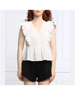 Блузка стандартного кроя, белый Liu jo