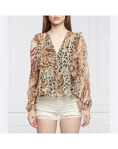 Блузка стандартного кроя, коричневый Liu jo