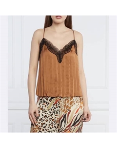 Топ стандартного кроя, коричневый Liu jo