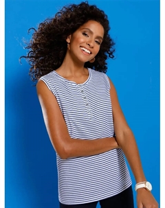 Майка, цвет Marine-Geringelt Classic basics