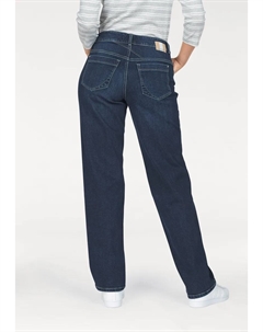 Удобные джинсы "Gracia", женственный крой, синий Mac