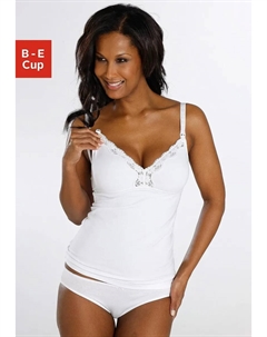 Бюстгальтер для кормления без косточек с кружевом, белый Petite fleur