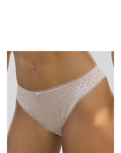 Трусики "Chiara" с графическим сетчатым узором, цвет Sand Lascana