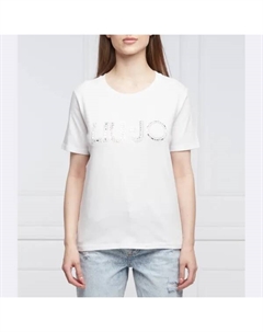 Футболка стандартного кроя, белый Liu jo