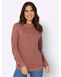 Свитер с воротником стойкой "свитер с длинными рукавами", цвет Rosenholz Classic basics