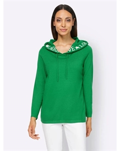 Вязаный свитер "Пуловер", зеленый Heine