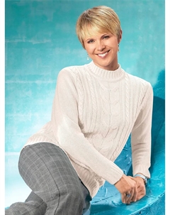 Свитер с воротником стойкой "Пуловер", цвет Ecru Classic basics