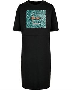 Платье-рубашка " Women's Ladies Summer - On My Mind Oversized Slit Dress" (1 шт.), черный Merchcode