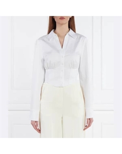 Укороченная рубашка Olivia, белый Guess