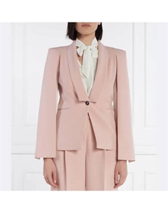 Элегантный пиджак приталенного кроя, розовый Liu jo