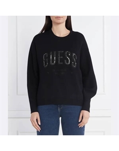 Свитер Эстель обычного кроя, черный Guess