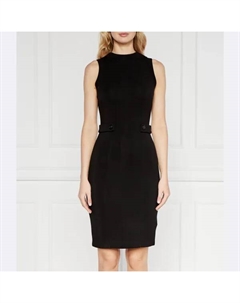 Облегающее платье с аквалангом, черный Guess