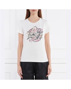 Футболка стандартного кроя, белый Liu jo