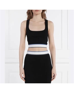 Saforma_B топ узкого кроя, черный Hugo