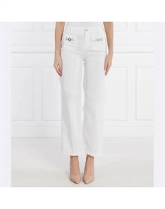 Расклешенные брюки, белый Liu jo