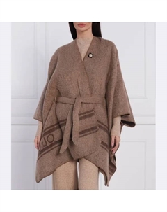 Пончо свободного кроя, бежевый Liu jo