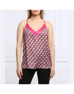 Топ стандартного кроя, розовый Liu jo