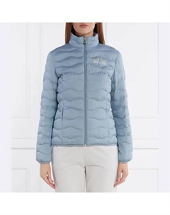 Пуховик стандартного кроя, синий Ea7