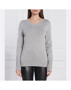 Свитер обычного кроя, серый Guess