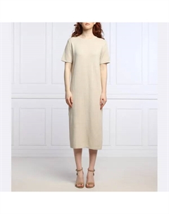 Платье с добавлением льна, бежевый Marc o'polo