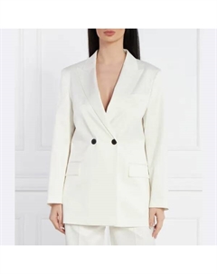 Элегантная куртка классического кроя alsatin-1 с добавлением шерсти, бежевый Hugo