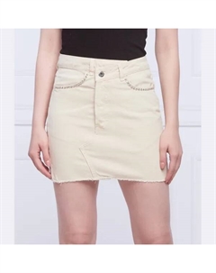 Джинсовая юбка, бежевый Liu jo