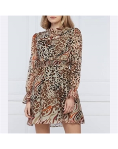 Платье с добавлением шелка, коричневый Liu jo