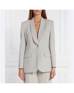 Блейзер стандартного кроя, серый Elisabetta franchi