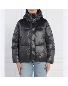 Никелированная куртка свободного кроя, черный Save the duck