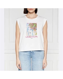 Повседневная футболка, белый Liu jo