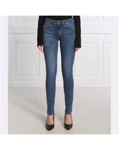 Джинсы узкого кроя высокий рост, синий Liu jo