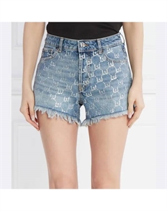 Джинсовые шорты стандартного кроя, синий Liu jo