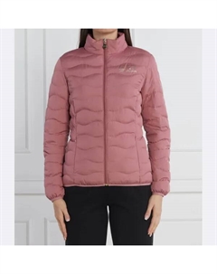 Пуховик стандартного кроя, розовый Ea7