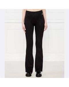 Расклешенные брюки Nalentine, черный Hugo