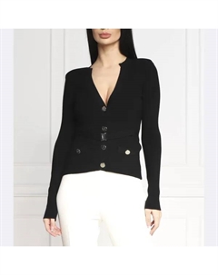 Кардиган приталенного кроя, черный Liu jo