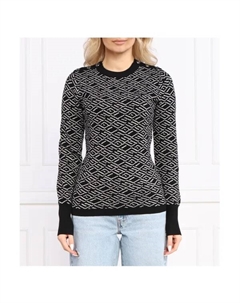 Облегающий свитер, черный Guess