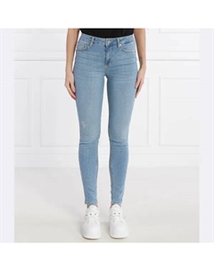 Джинсы скинни обычная талия, синий Liu jo