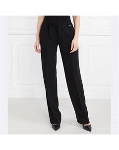 Брюки свободного кроя высокая талия, черный Joop