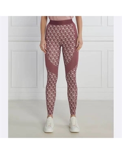 Леггинсы облегающего кроя, розовый Guess