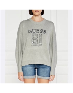 Свитер обычного кроя, серый Guess