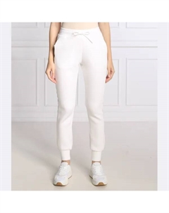 Спортивные брюки Allie классического кроя, белый Guess