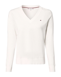 Топ с длинным рукавом, кремовый Tommy hilfiger