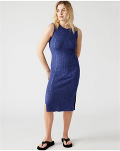 Платье Amirah Sweater Dress, синий Steve madden