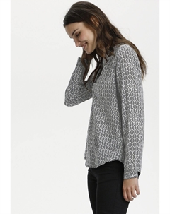 Топ с длинным рукавом Fana Tilly Blouse, черный Kaffe